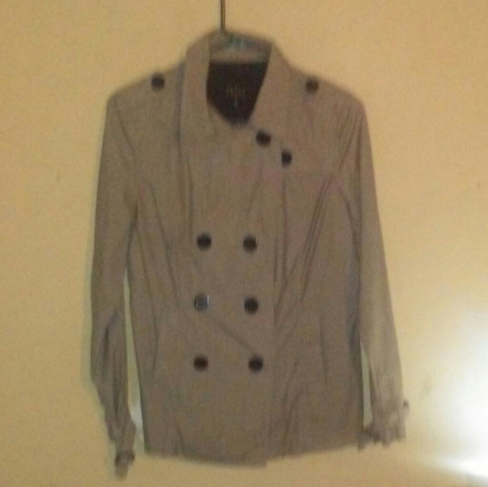 Black and white striped blazer